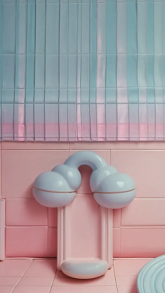 Pink Paradise: Where Clouds Are Shelves
