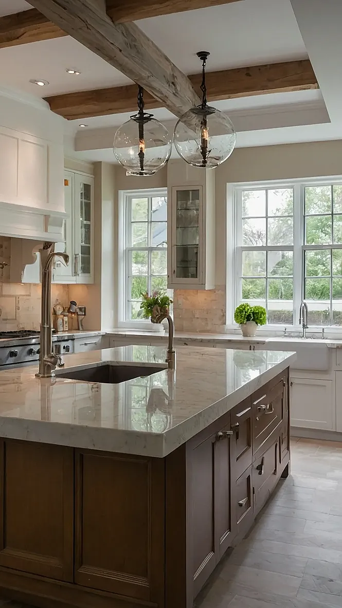 Marble Madness: Kitchen Remodel