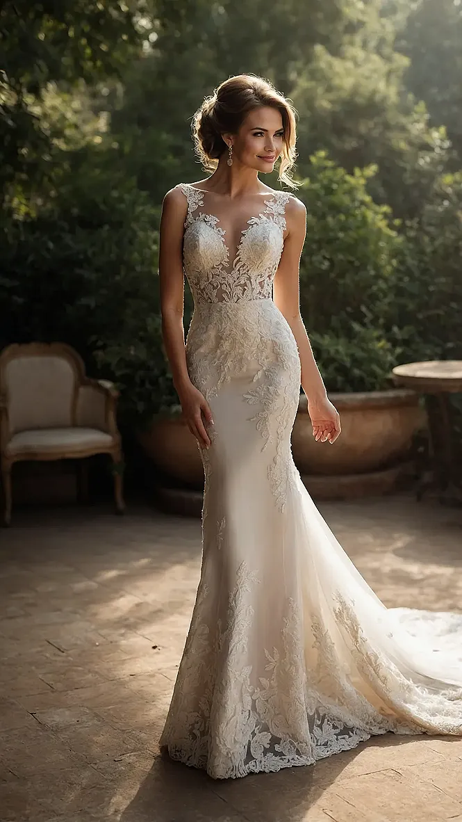 Bridal Gown: A Splash of Magic