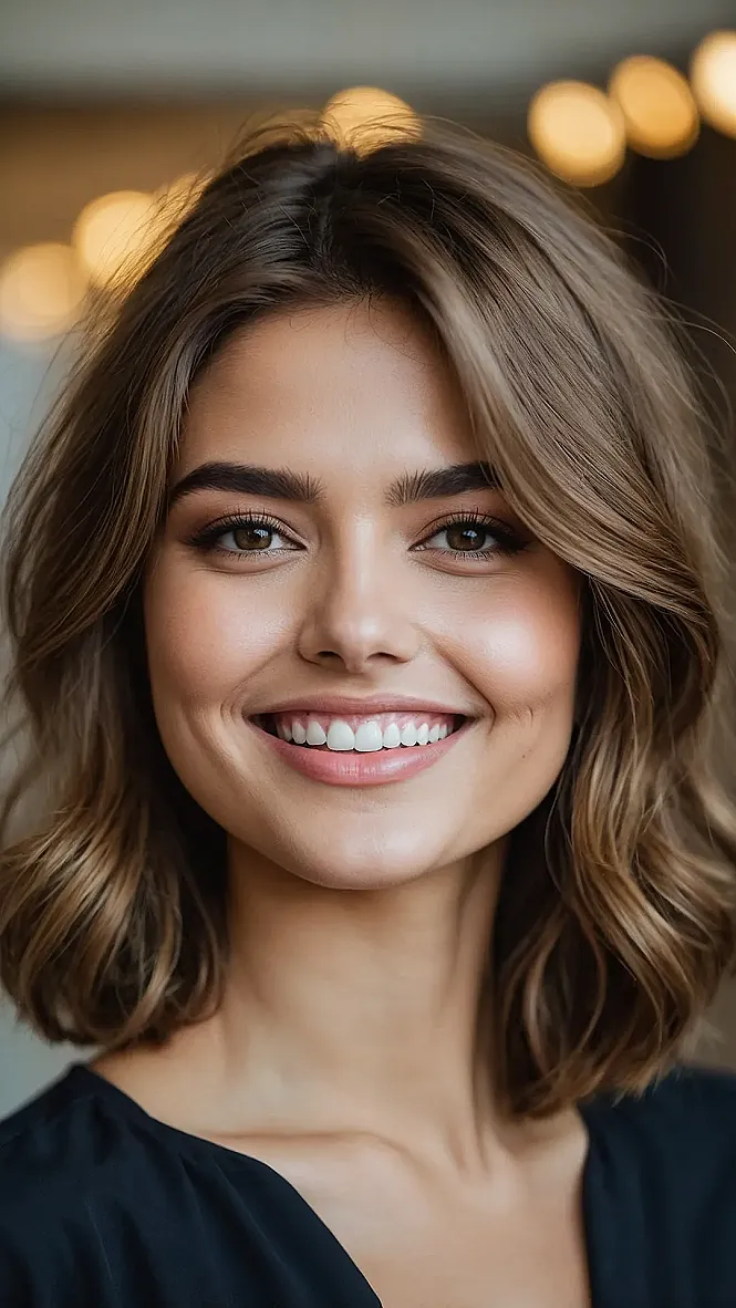 Chic Mid-Length Mane