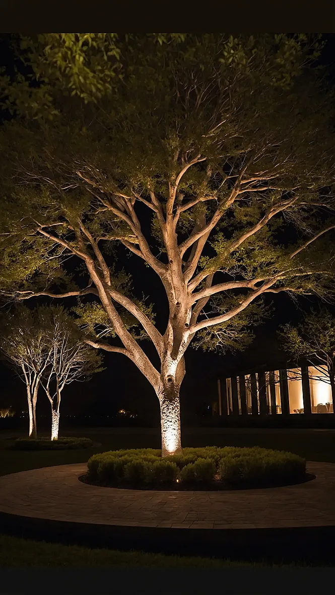 Trees Aglow: December Dreams