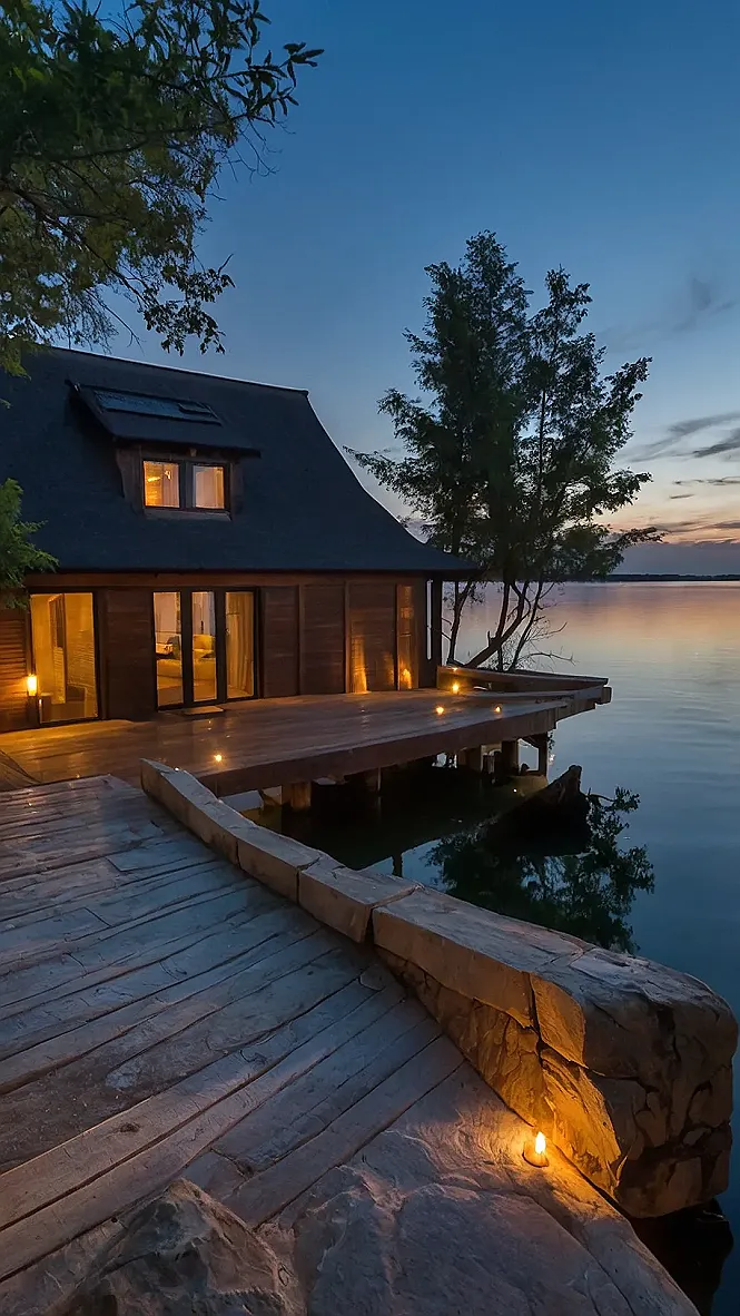 Lakefront Tranquility: