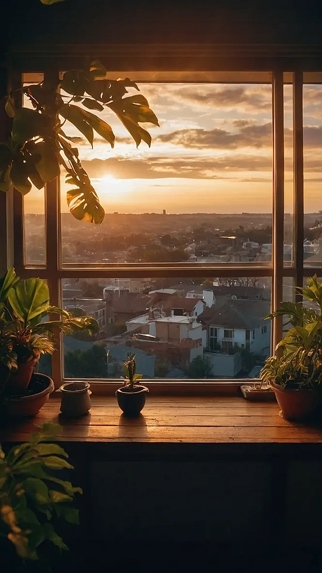 Anime's Serene Sunset