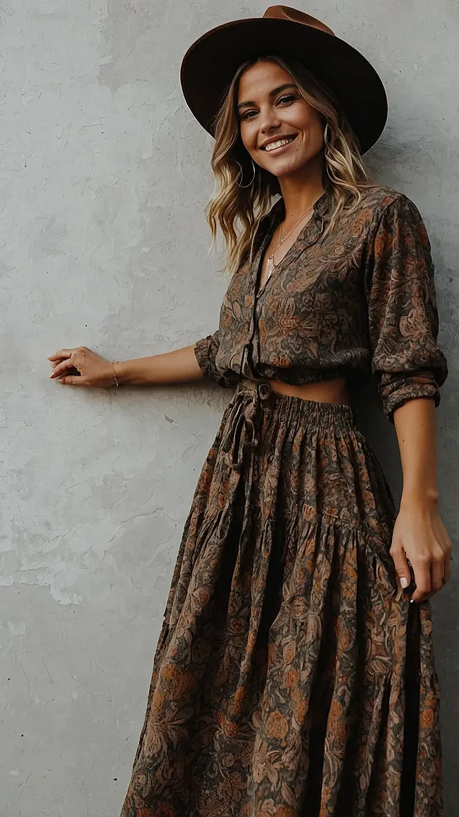 Boho Fall Rock: