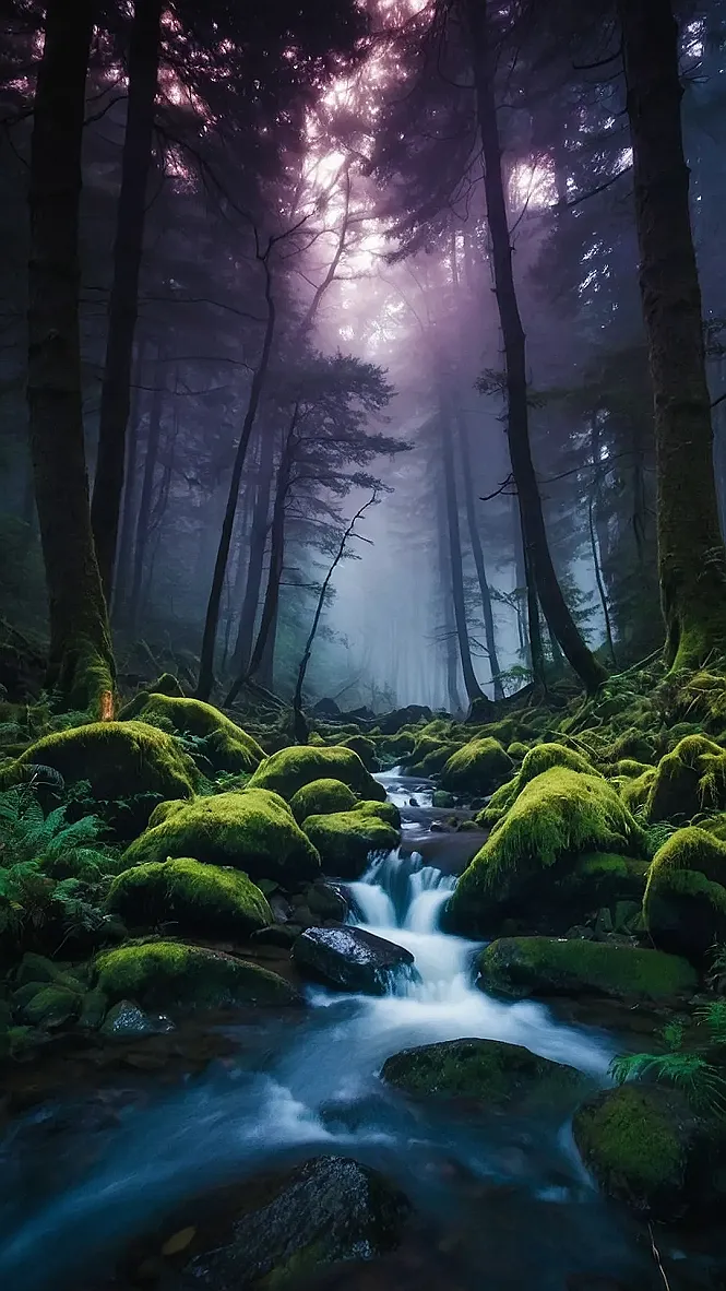 Lost in the Misty Woods