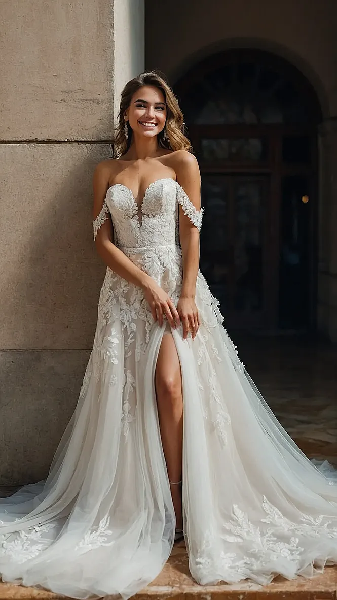 Alluring Aesthetics Unforgettable Dream Wedding Gown Styles
