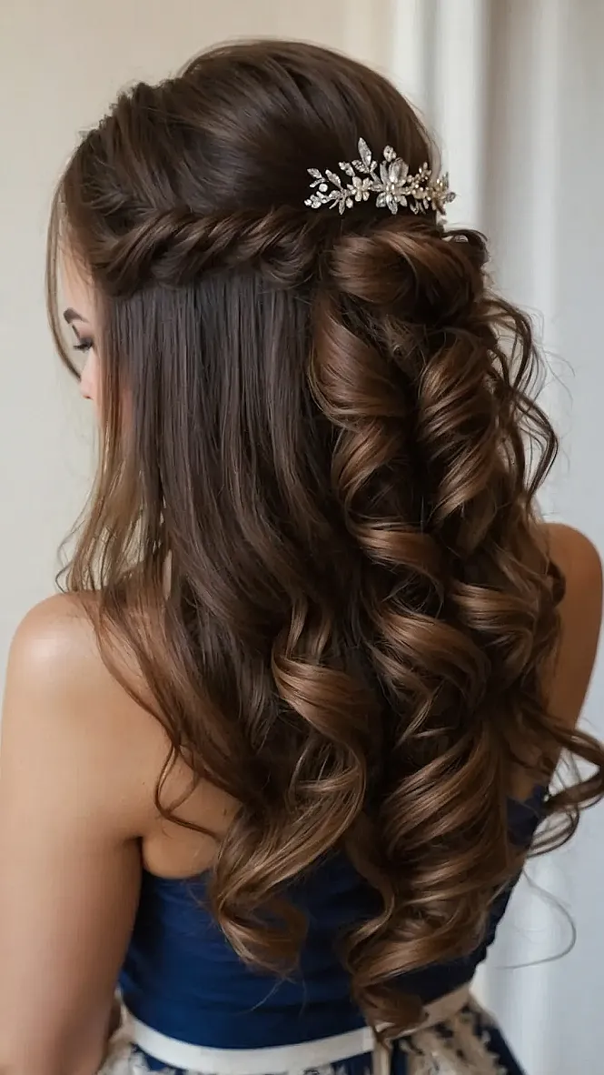 Glowy Daytime Bridal Hair