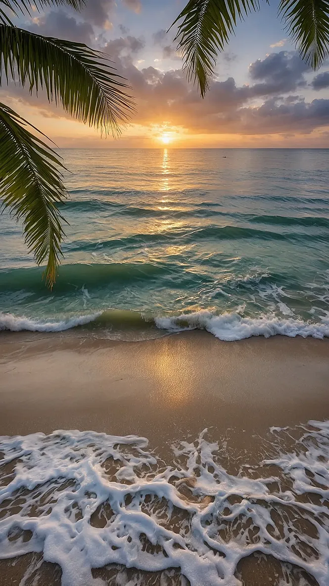 Sunset, Sand, Selfie Fail