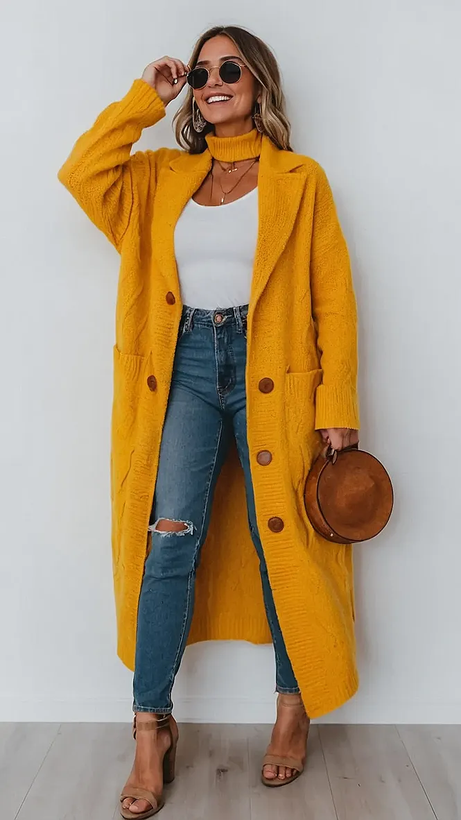 Boho Chic: Fall's Comfy Embrace: