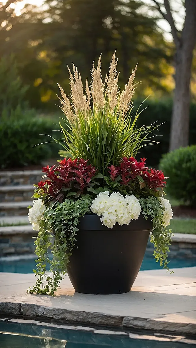 Porch Personality Pots