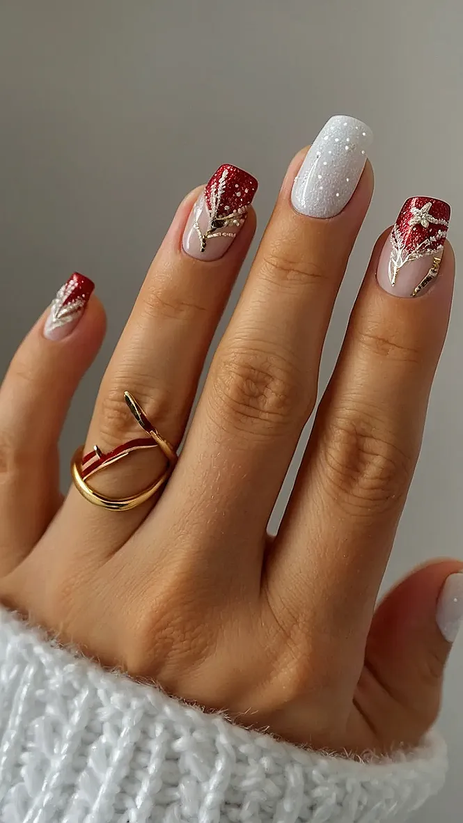 Holiday Glam Nails