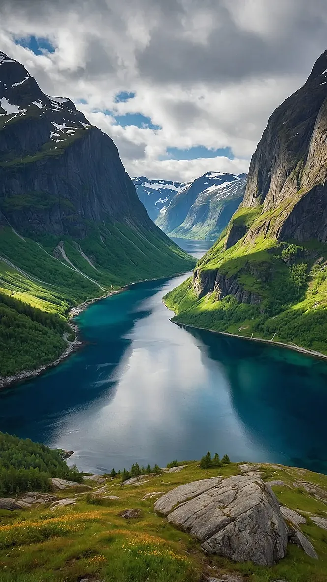 Crimson Peaks, Verdant Valleys