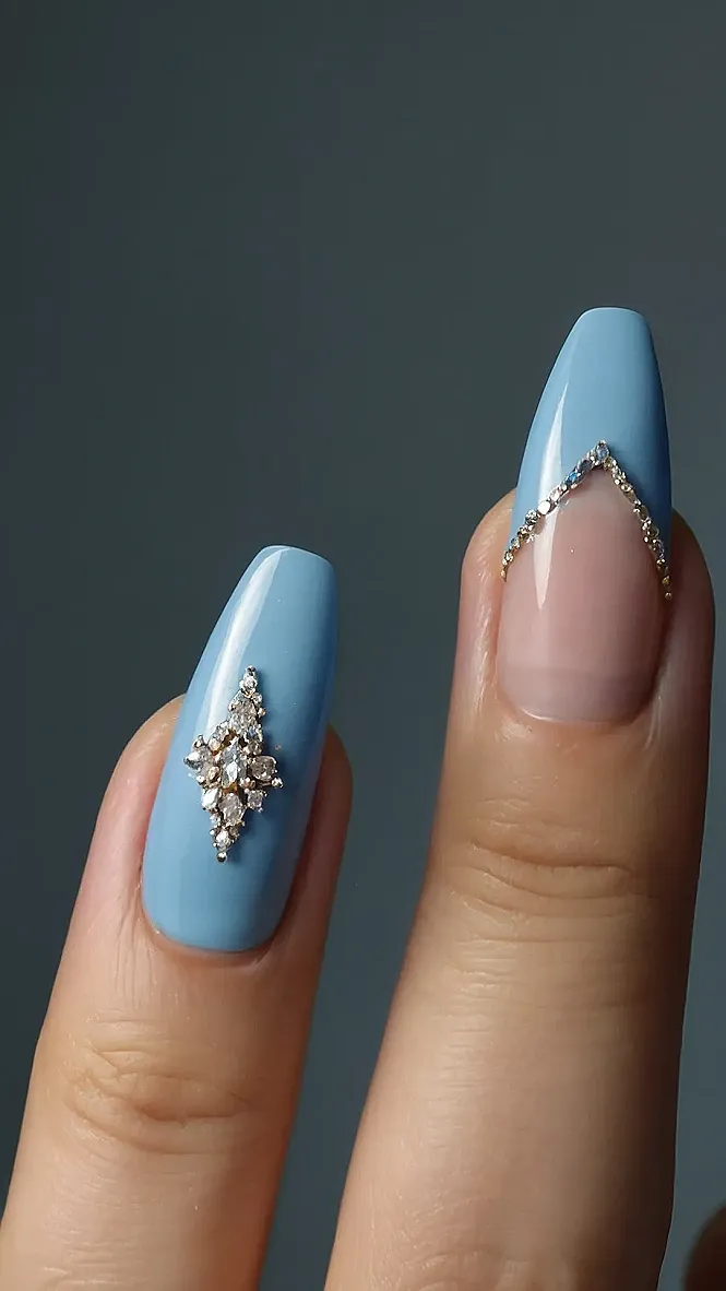 Galactic Heart Nails