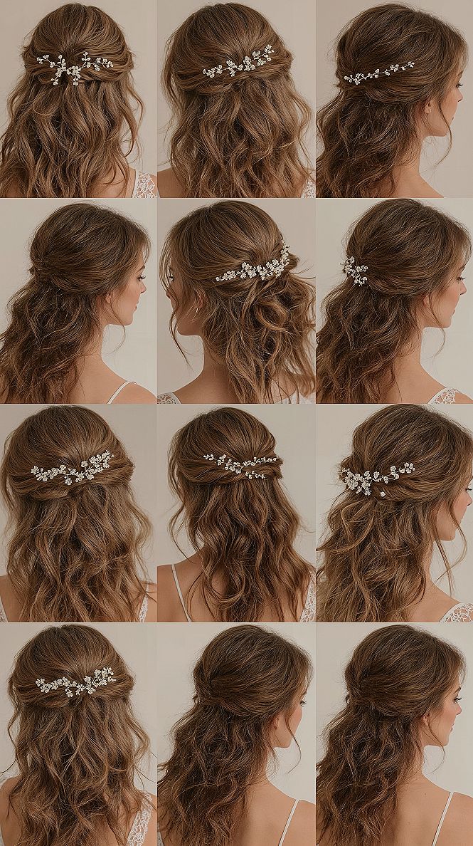 Dreamy Wedding Hair Styles for Curly Brides & Bridesmaids