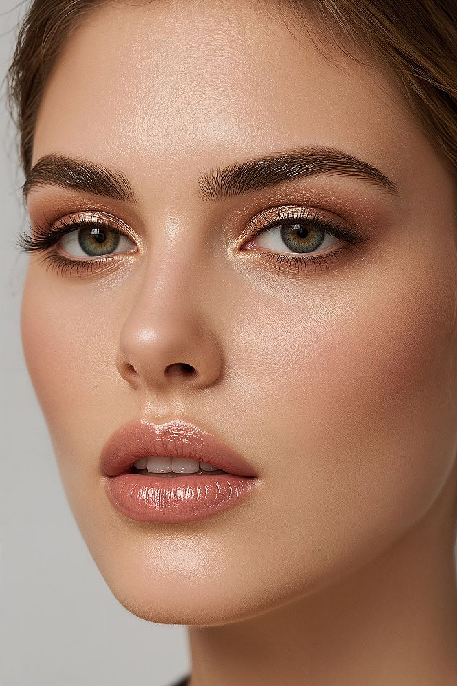 Radiant Bridal Glow: Soft Foxy Glam Makeup for Weddings