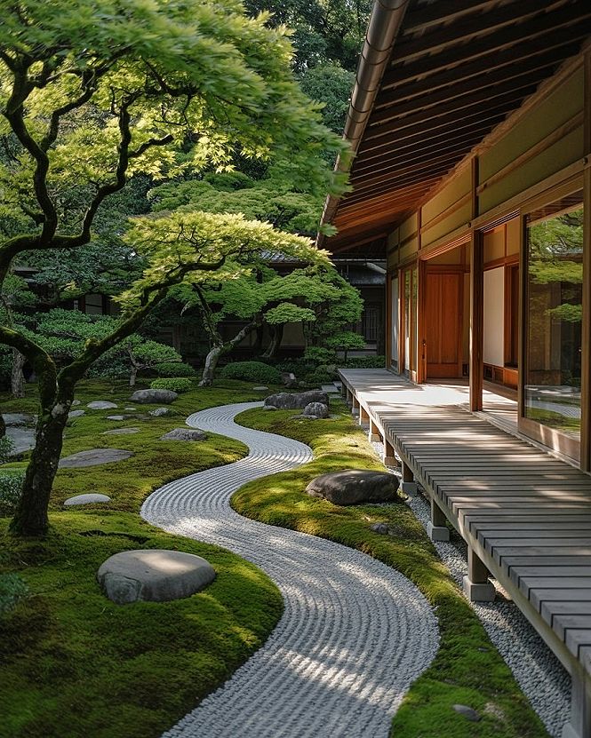 Tranquil Zen Oasis: Inspiring Japanese Garden Design for Your Home