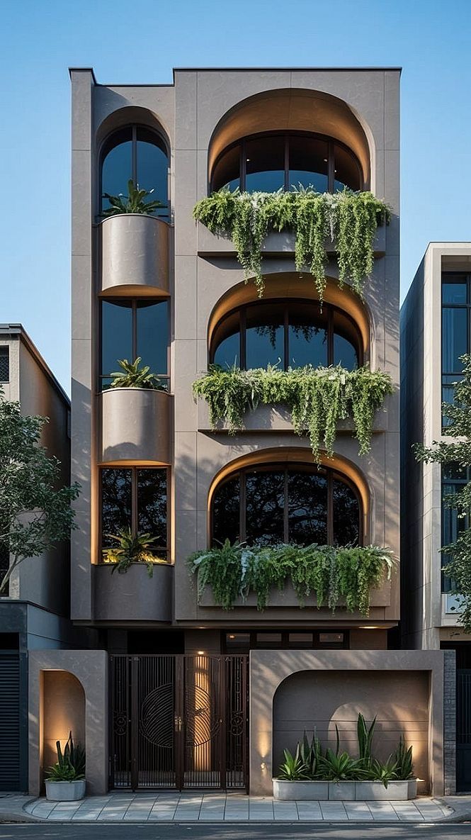 Modern Narrow House Design: Smart Architecture for Small Spaces