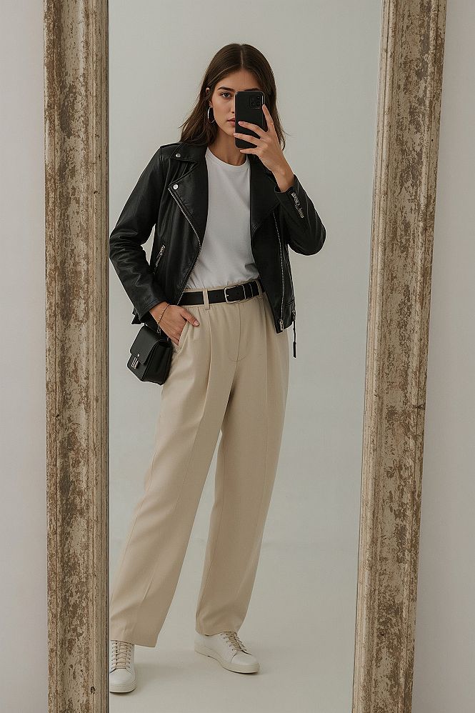 Autumn Street Style: Chic Relaxed Trousers Outfits for 2025