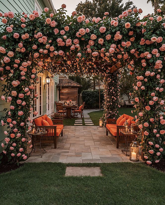 Charming Cottage Backyard: Your Dream Floral Oasis