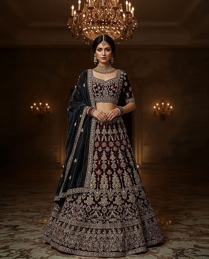 Luxury Indian Bridal Lehenga: Modern Elegance for Your Wedding Day