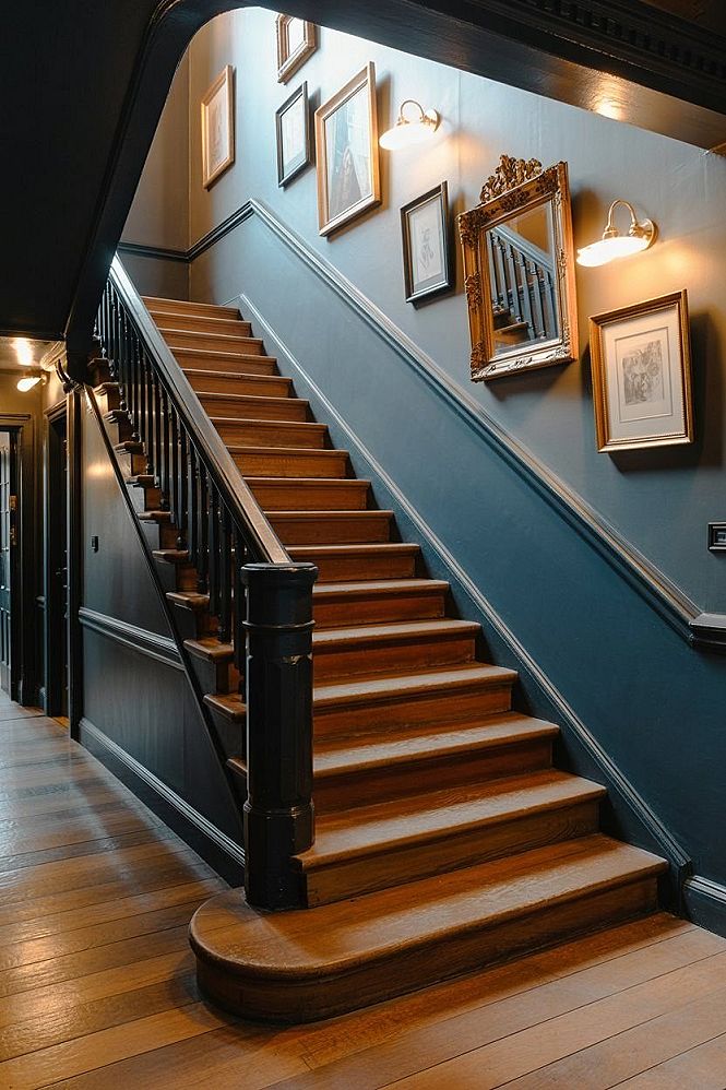 Grand Edwardian Hallway & Staircase Ideas for Your Home Remodel