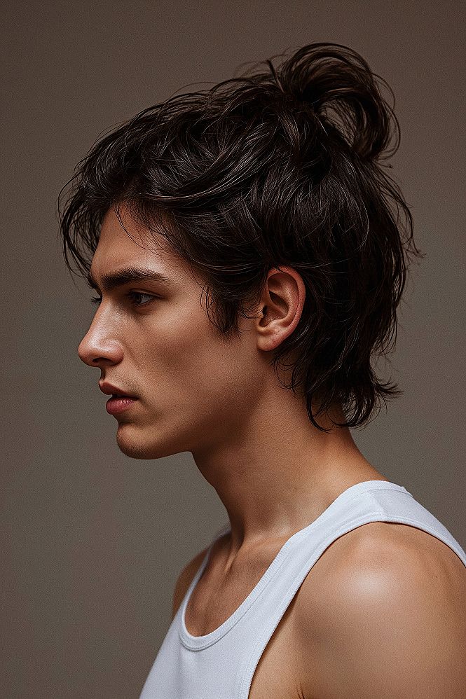Master the Man Bun: Effortless Long Hair Styles for Men 2024