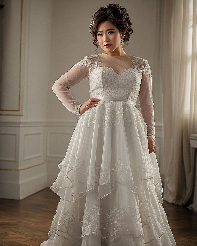 A modern take on classic bridal elegance