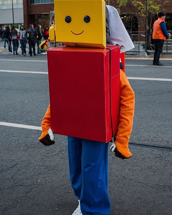 Making Box Based Costumes for Book Character Day