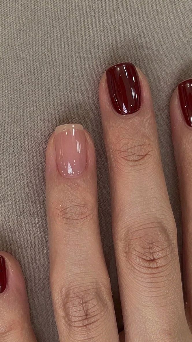 Pairing Soft Pink Base Coats with Deep Berry Accents