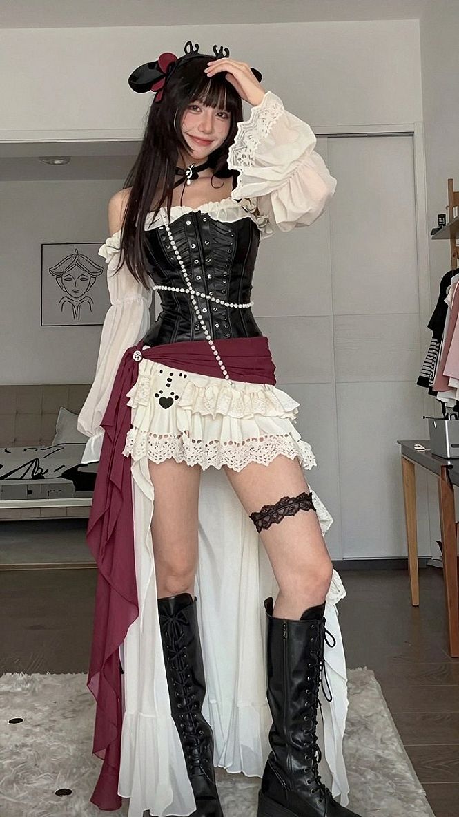 Anime-Inspired Pirate Costumes With Playful Details
