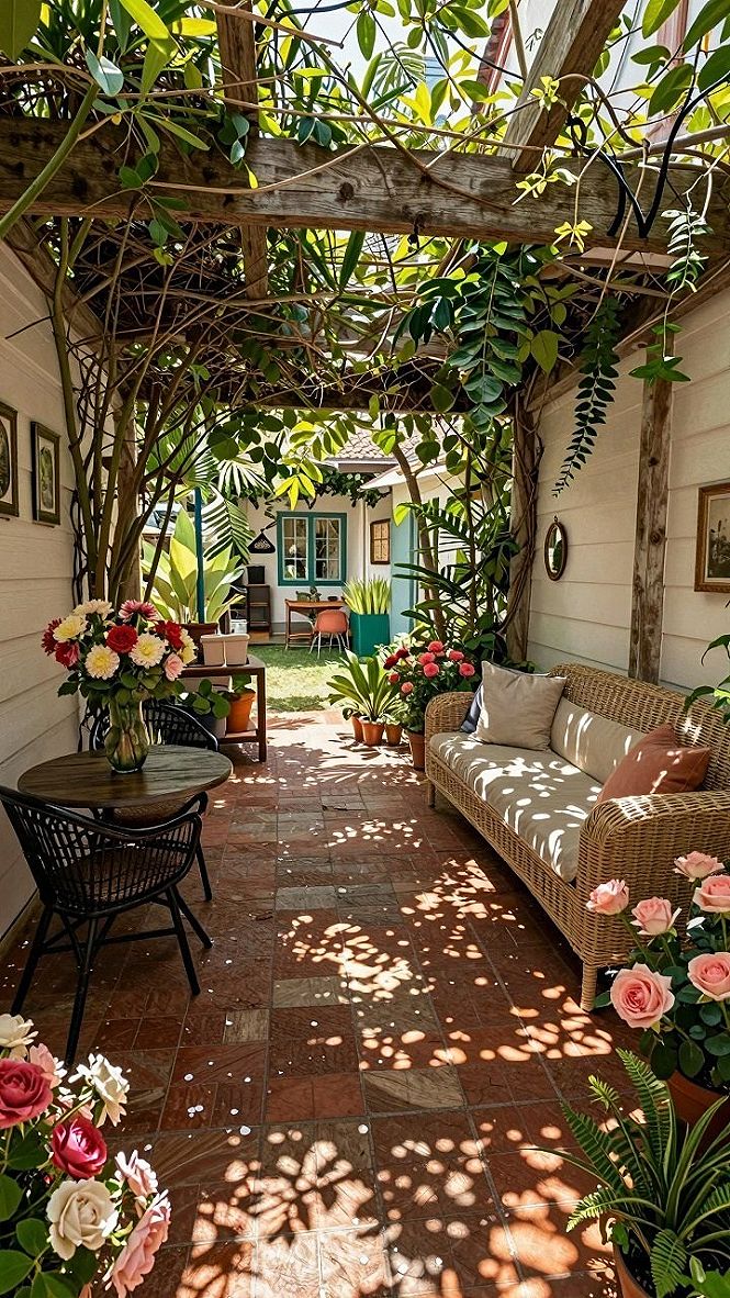 Creating A Shaded Garden Pergola Retreat