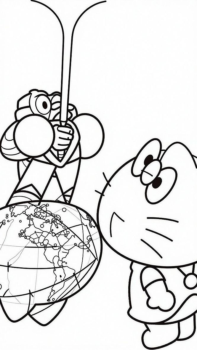 Exploring Dark Fantasy Line Art With Cartoon Characters