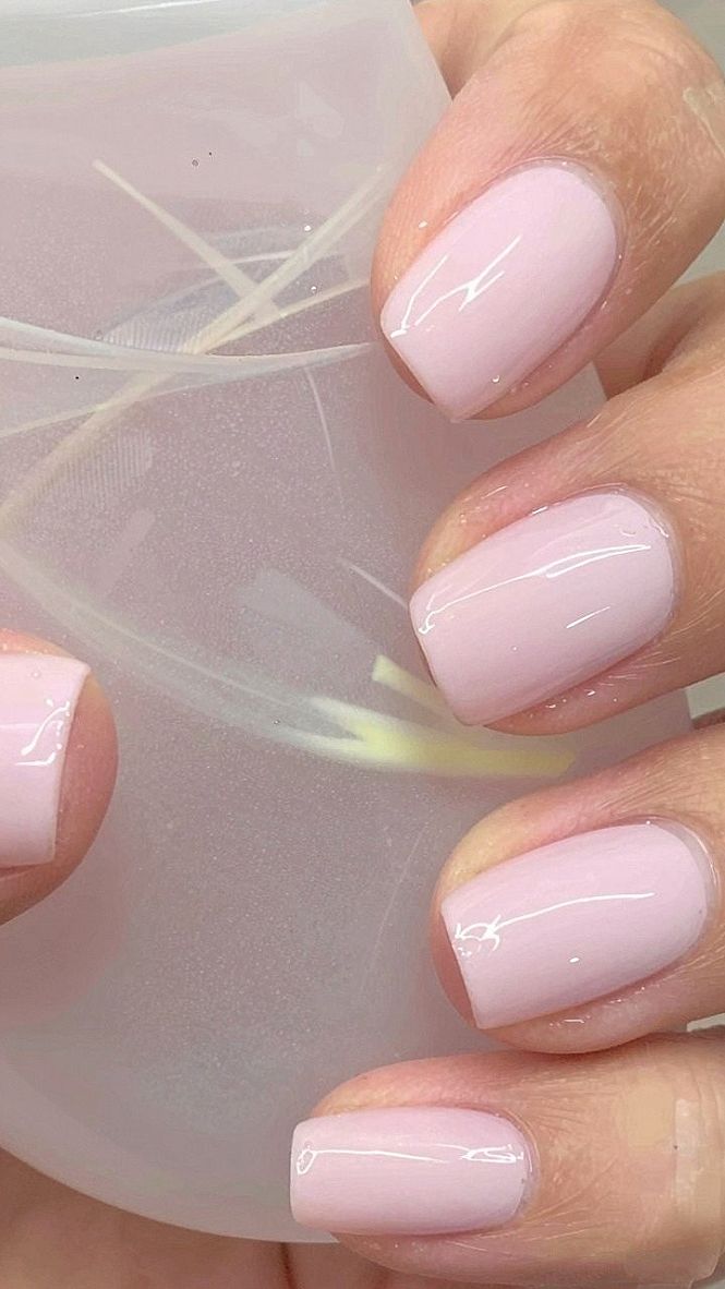 Minimalist Pastel Pink Nail Art Choices