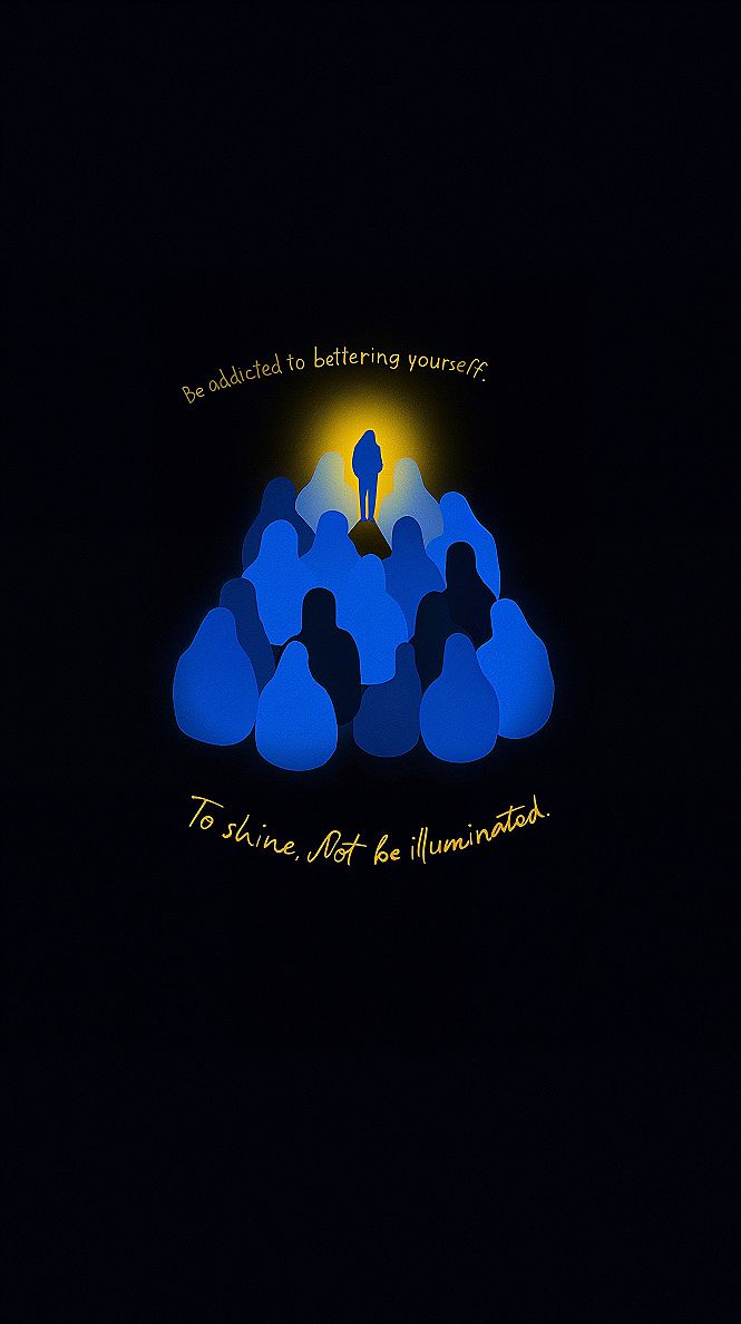 Aesthetic iPhone Wallpaper: Be True To Yourself Quotes