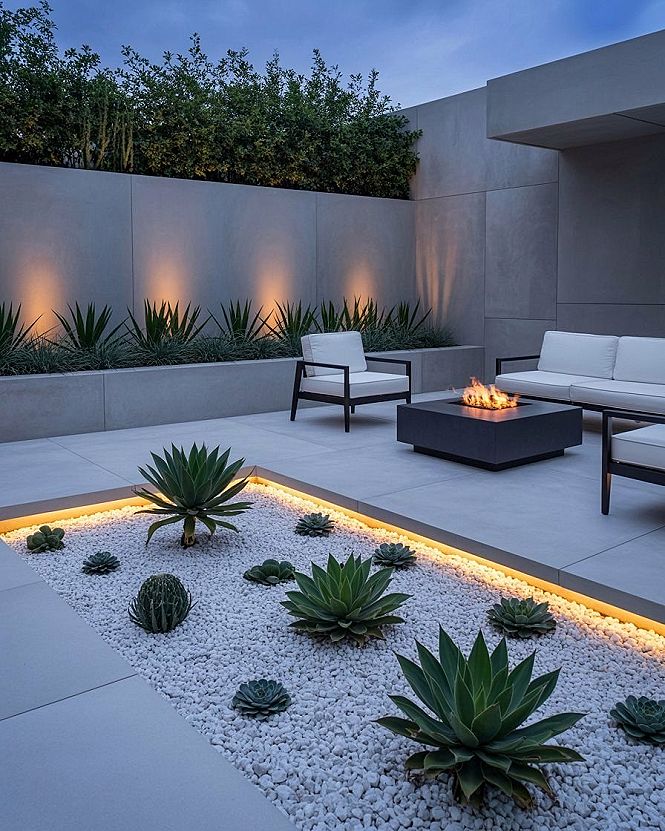 Minimalist Garden Decor: Chic & Low Maintenance Backyard Ideas