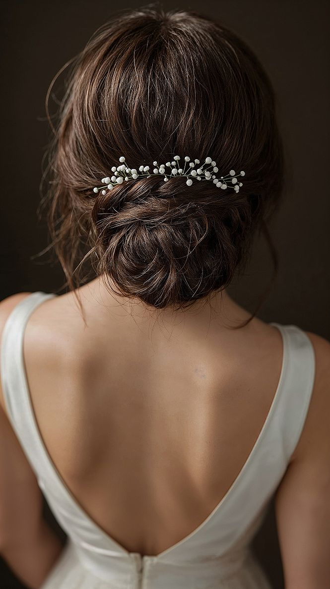 Elegant Braided Bridal Bun: The Perfect Wedding Updo