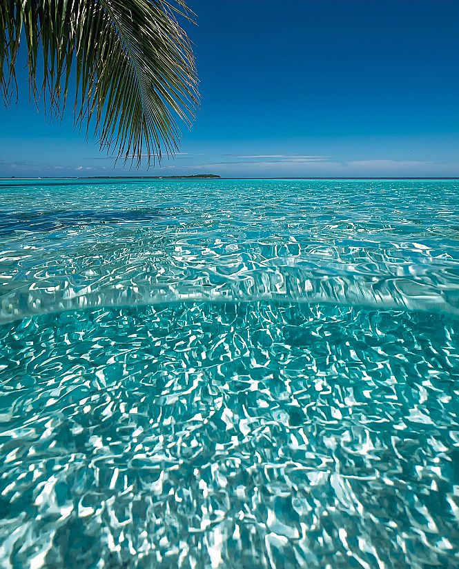 Maldives Ocean Vibes: Dreamy Beach Wallpaper for Your iPhone