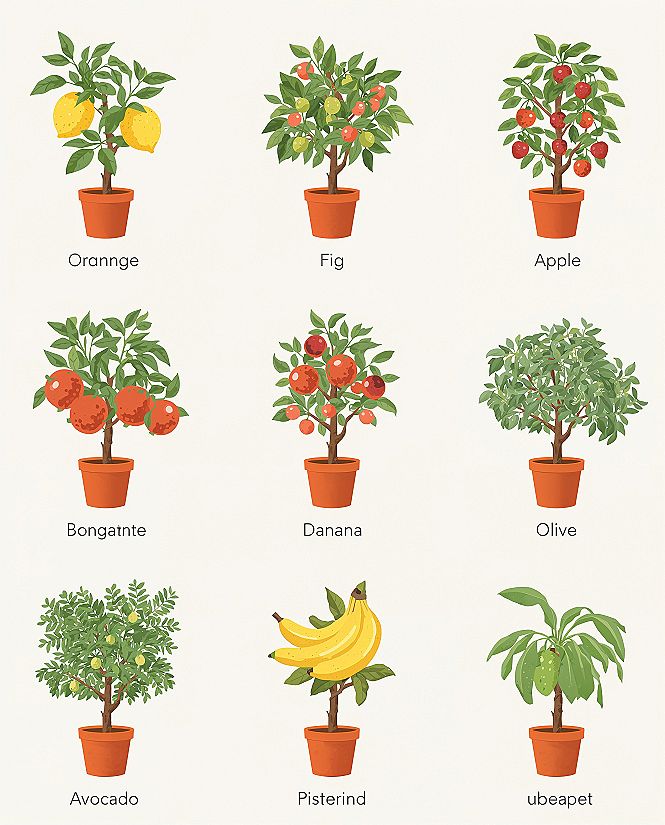 Potted Fruit Trees: Backyard Oasis with 9 Container Varieties
