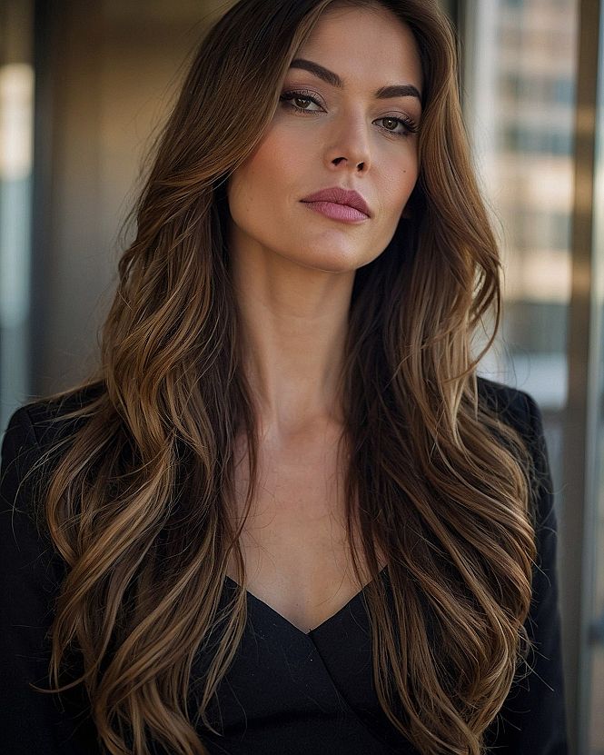 A Close-Up on Voluminous, Textured Waves
