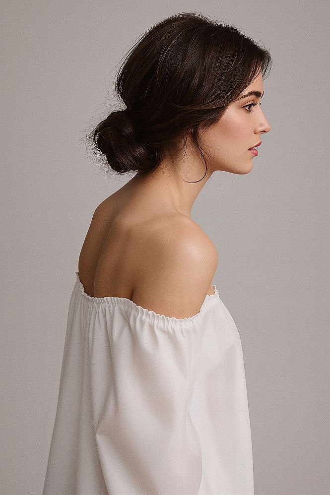 Romantic Low Bun: The Ultimate Bridal Hairstyle for Dark & Medium Hair