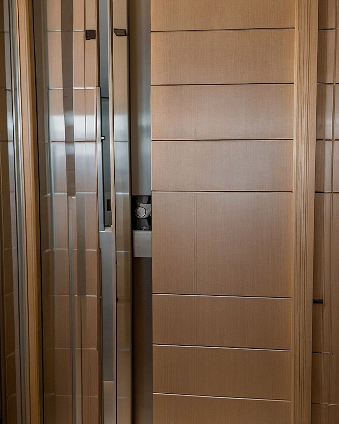 Selecting Horizontal Panel Wood Doors for Contemporary Entryways
