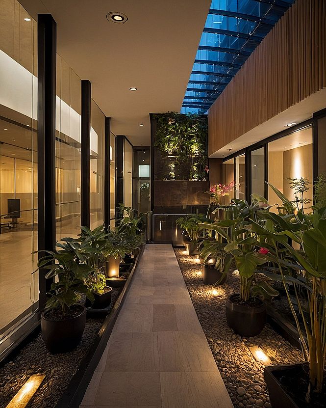 Selecting Glass Roofs For Indoor Hallways And Corridors