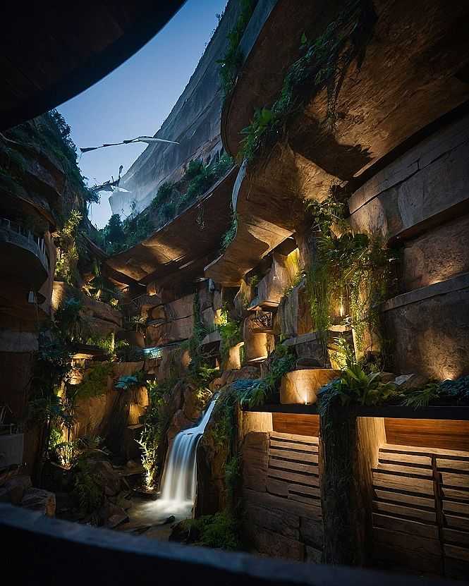 Selecting Natural Materials for Your Balcony Waterfall
