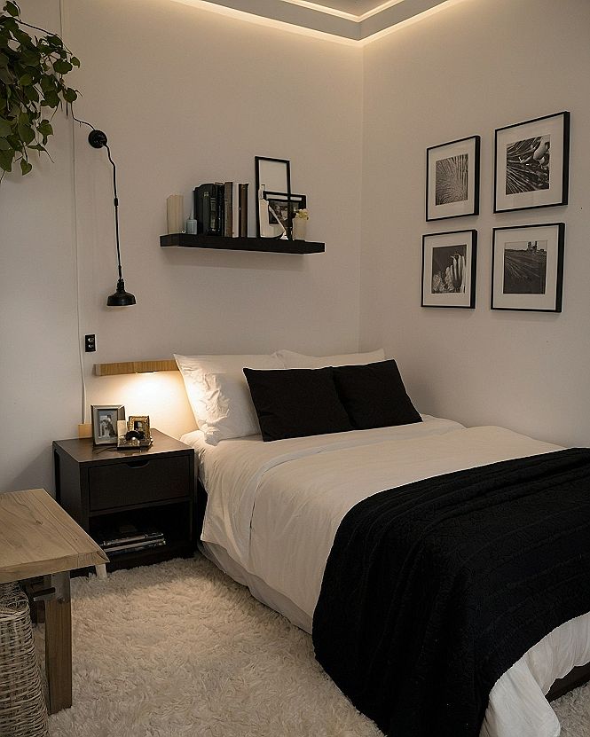 Choosing Black and White Bedding for a Minimalist Room