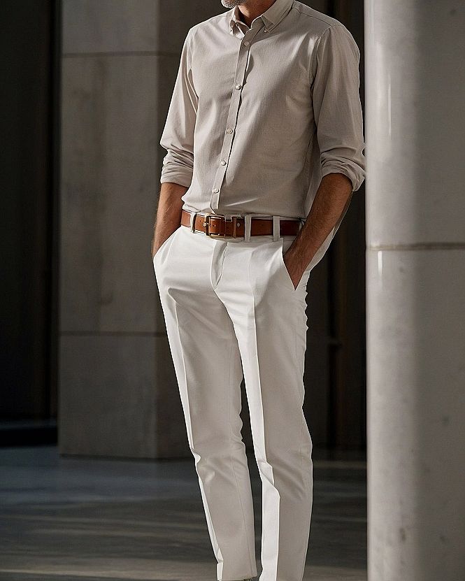 Choosing Neutral Tones for Clean Business Casual Style