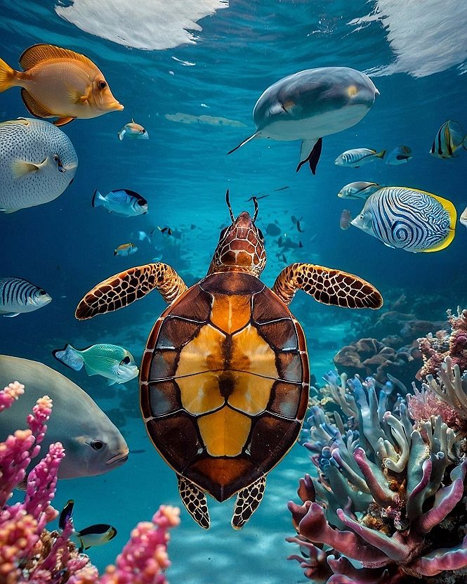 Selecting Marine Life Elements for Coastal Photography