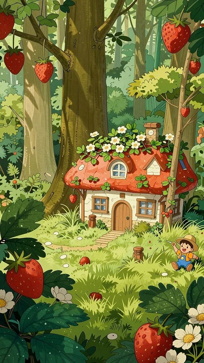Selecting Strawberry Cottage Themes For Your Phone Background