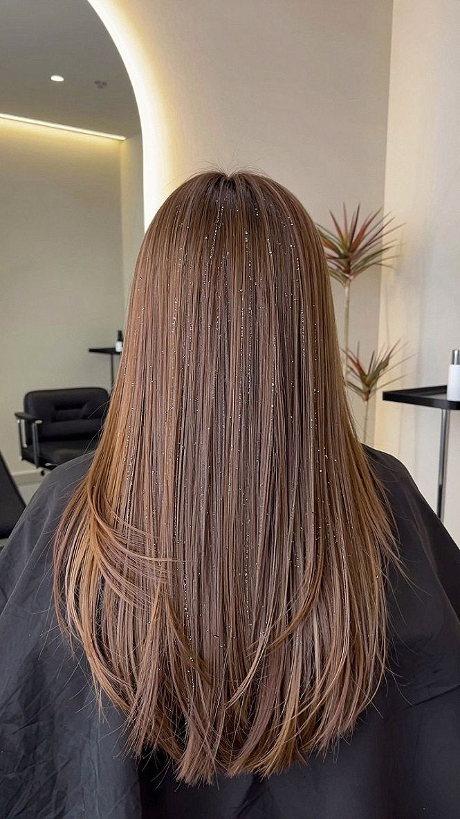 Selecting Hair Tinsel to Match Scottish Castle Tones