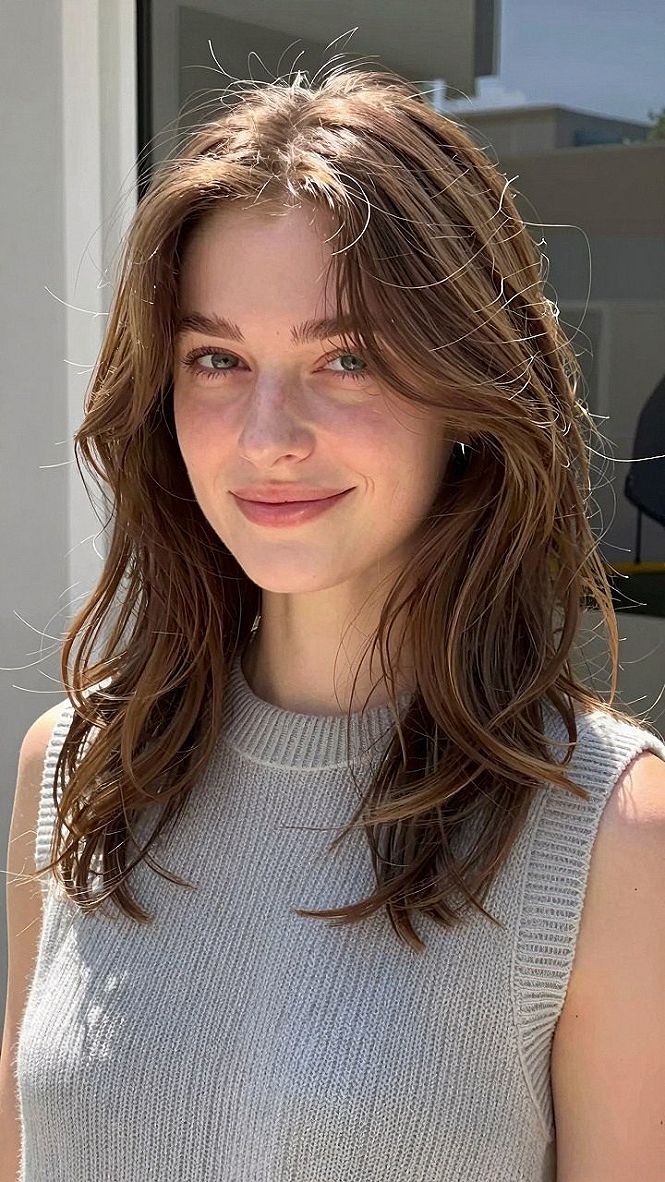 Choosing Blunt Collarbone Cuts With Gentle Face Framing