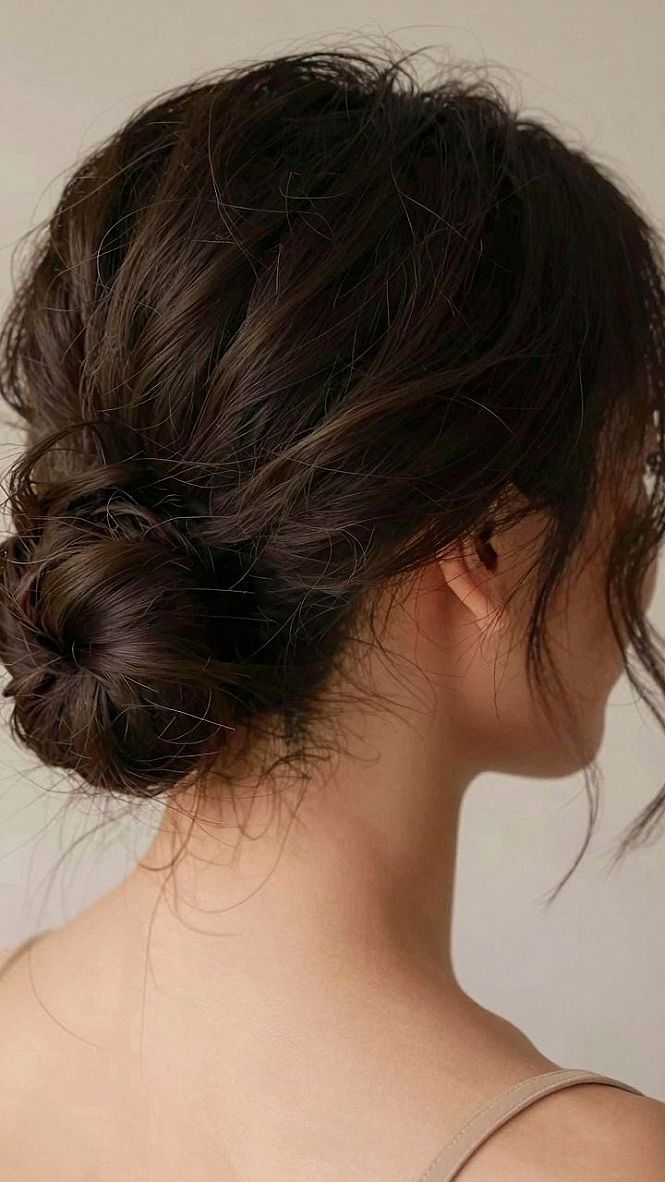 How to Choose a Low Messy Bun for Loose Hair